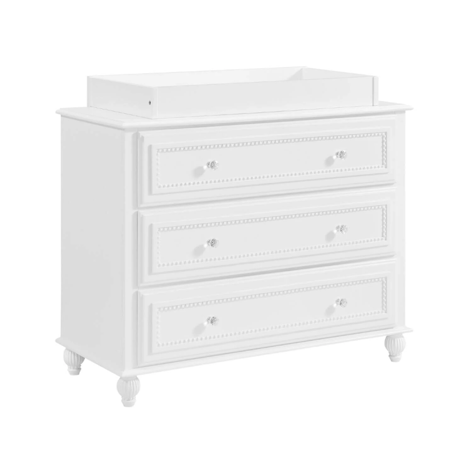 Oxford Baby Briella 3 Drawer Dresser - White - Image 3