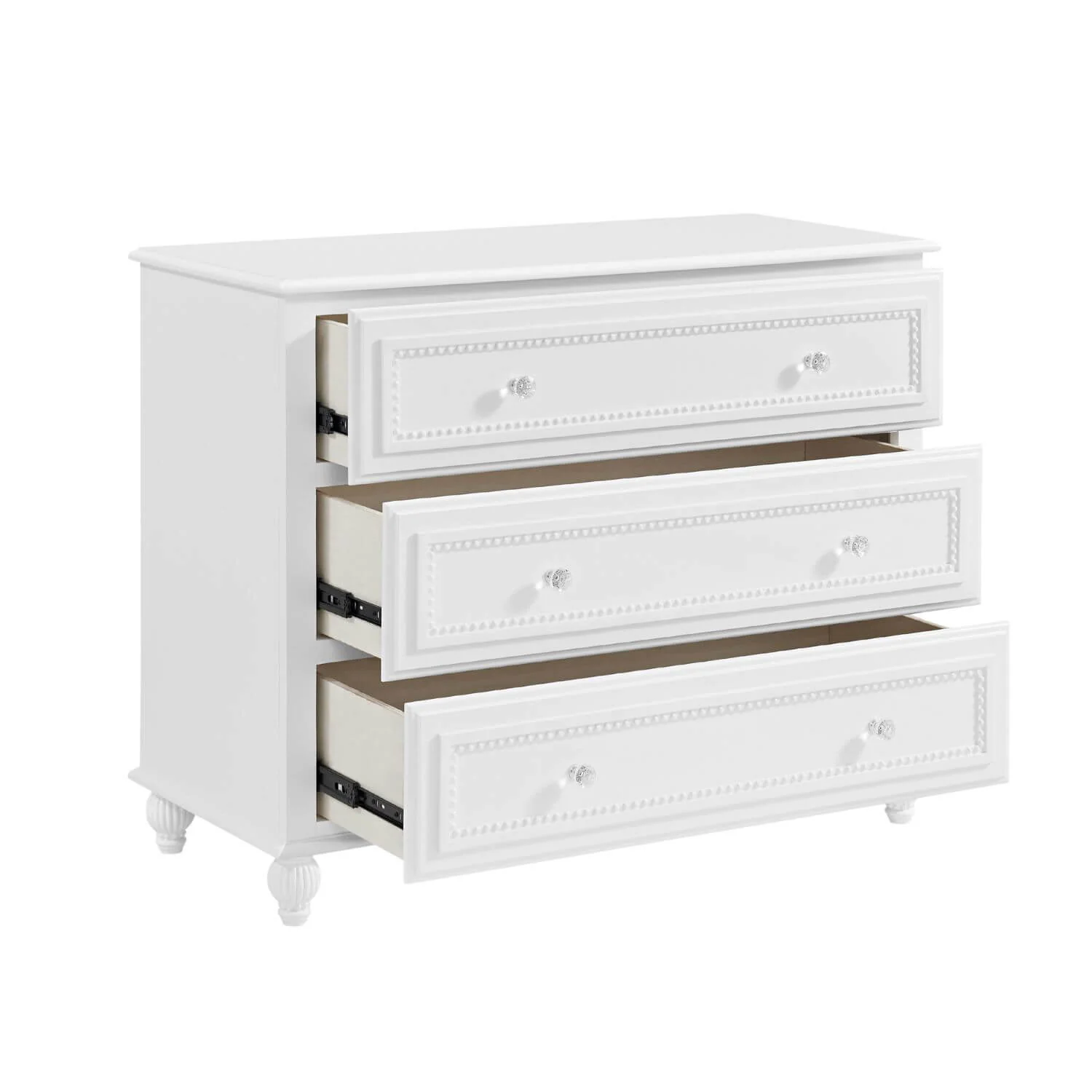 Oxford Baby Briella 3 Drawer Dresser - White - Image 5