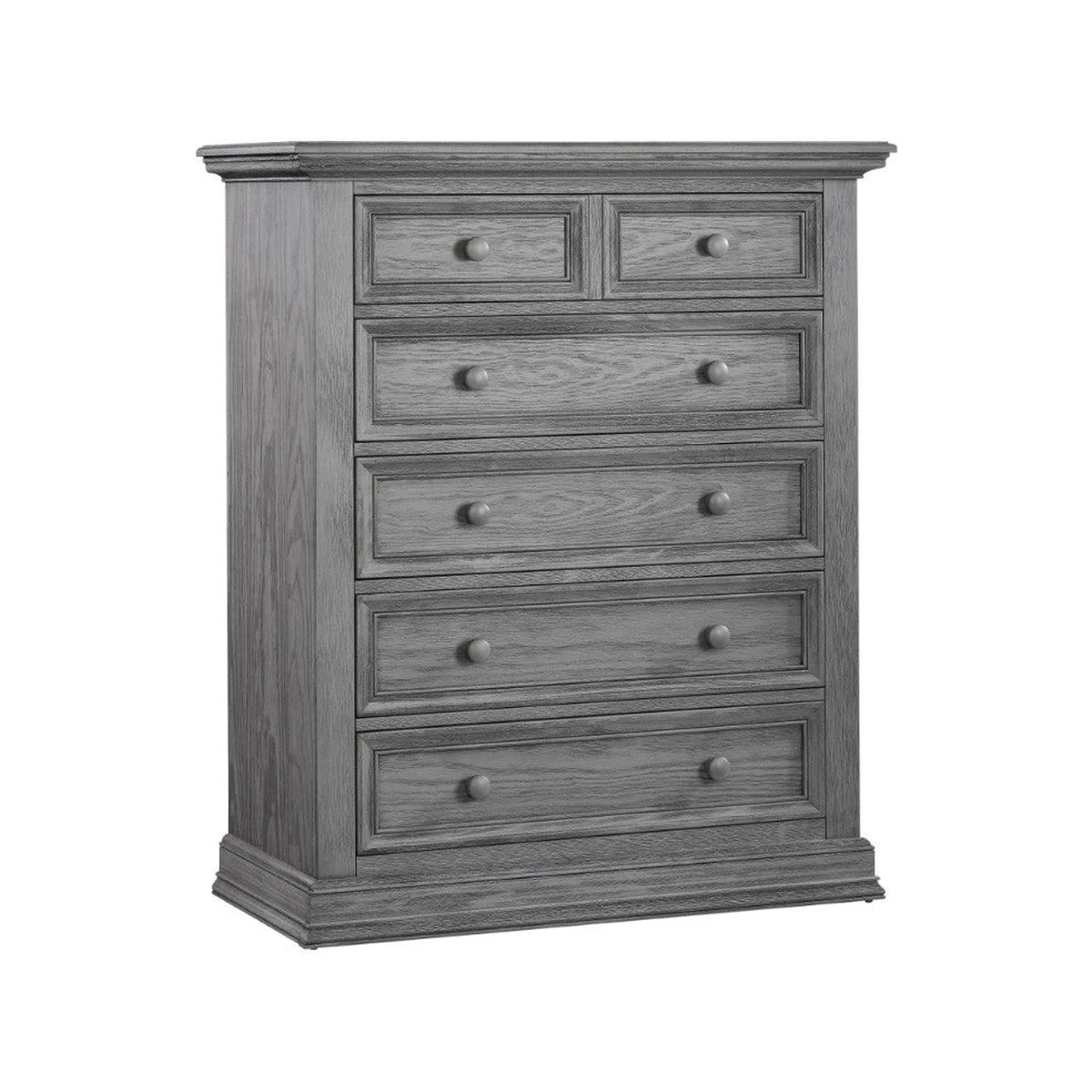Oxford Baby Glenbrook Collection 5 Drawer Chest in Graphite Gray - Image 4