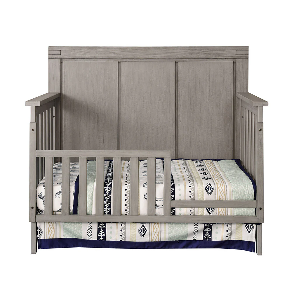 Oxford Baby Piermont Collection Convertible Crib in Rustic Stonington Gray - Image 8