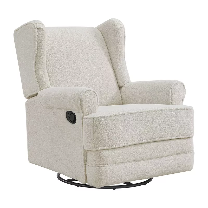 Oxford Baby Teegan Nursery Swivel Glider Recliner Chair - Image 2