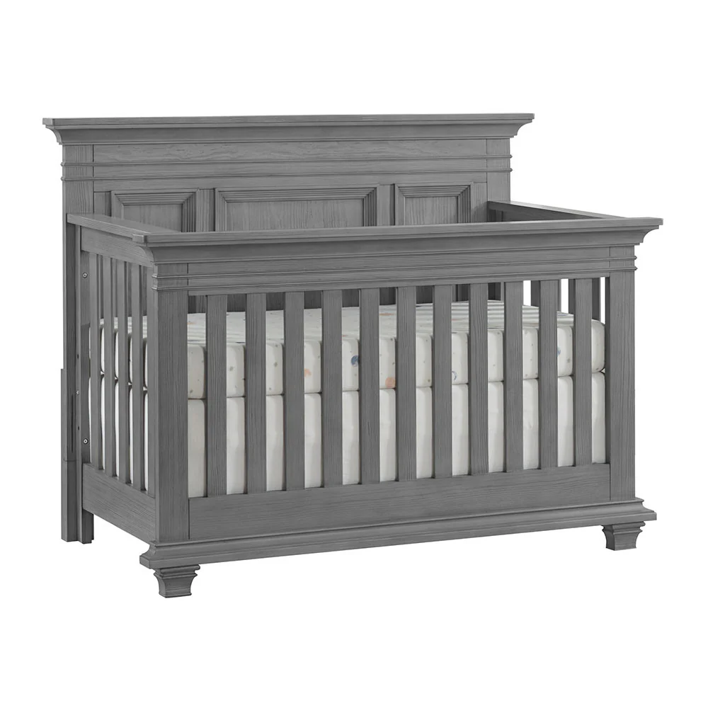 Oxford Baby Weston 3 Piece Nursery Set in Dusk Gray - Image 3