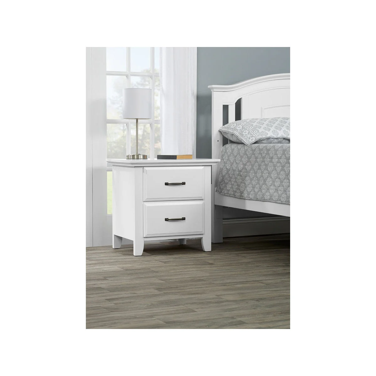 Oxford Baby Willowbrook 2 Drawer Nightstand - Image 8