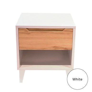 Pali Caravaggio Nightstand Deluxe White - Image 2