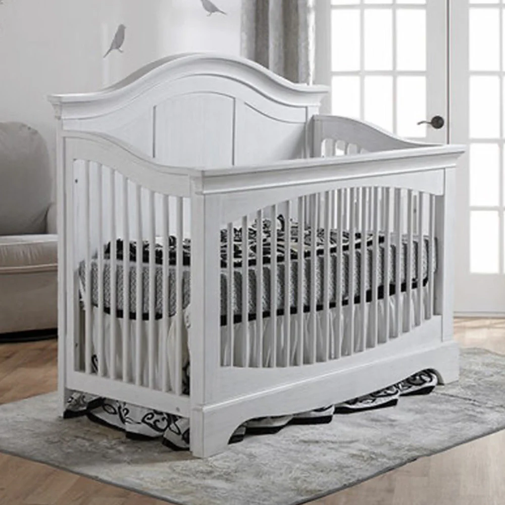 Pali Enna Convertible Crib in Vintage White - Image 3