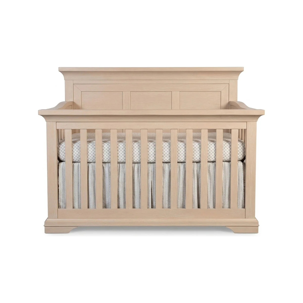 Pali Genova Convertible Crib With Varese Wood Panel 3 Squares - Image 3