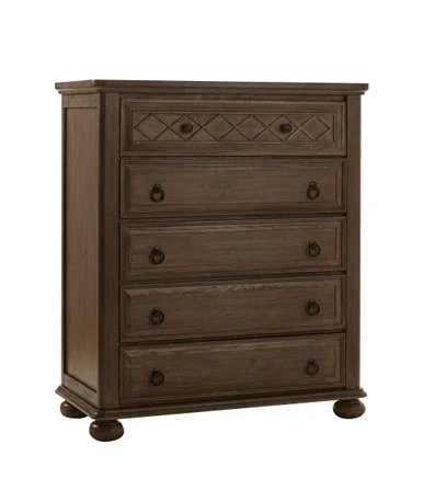 Pali Siracusa Five Drawer Dresser in Distressed Desert - Image 2