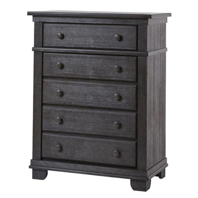 Pali 5 Drawer Dresser in Distressed Granite - Image 2