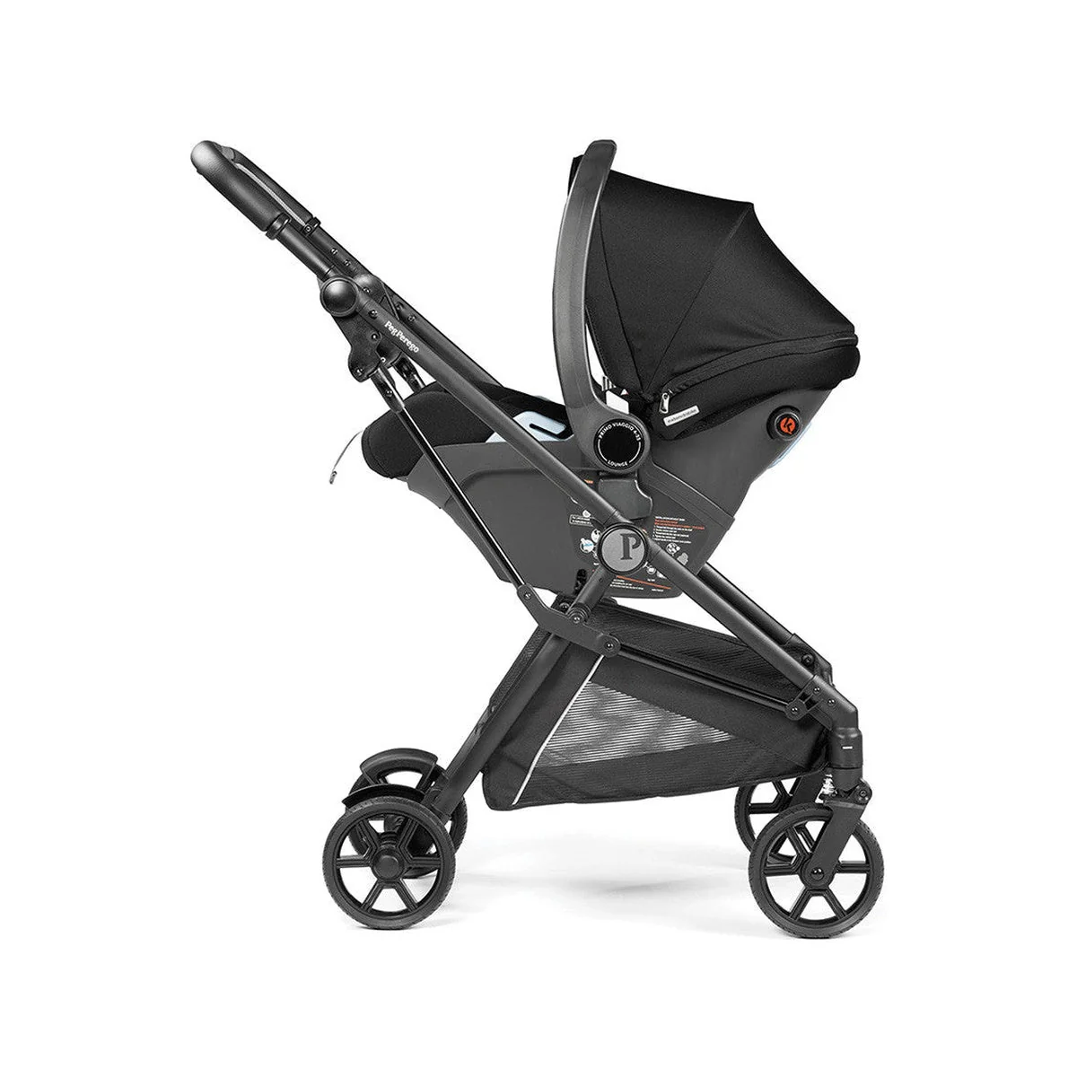 PEG Primo Viaggio Lounge on Wheels in True Black - Image 12