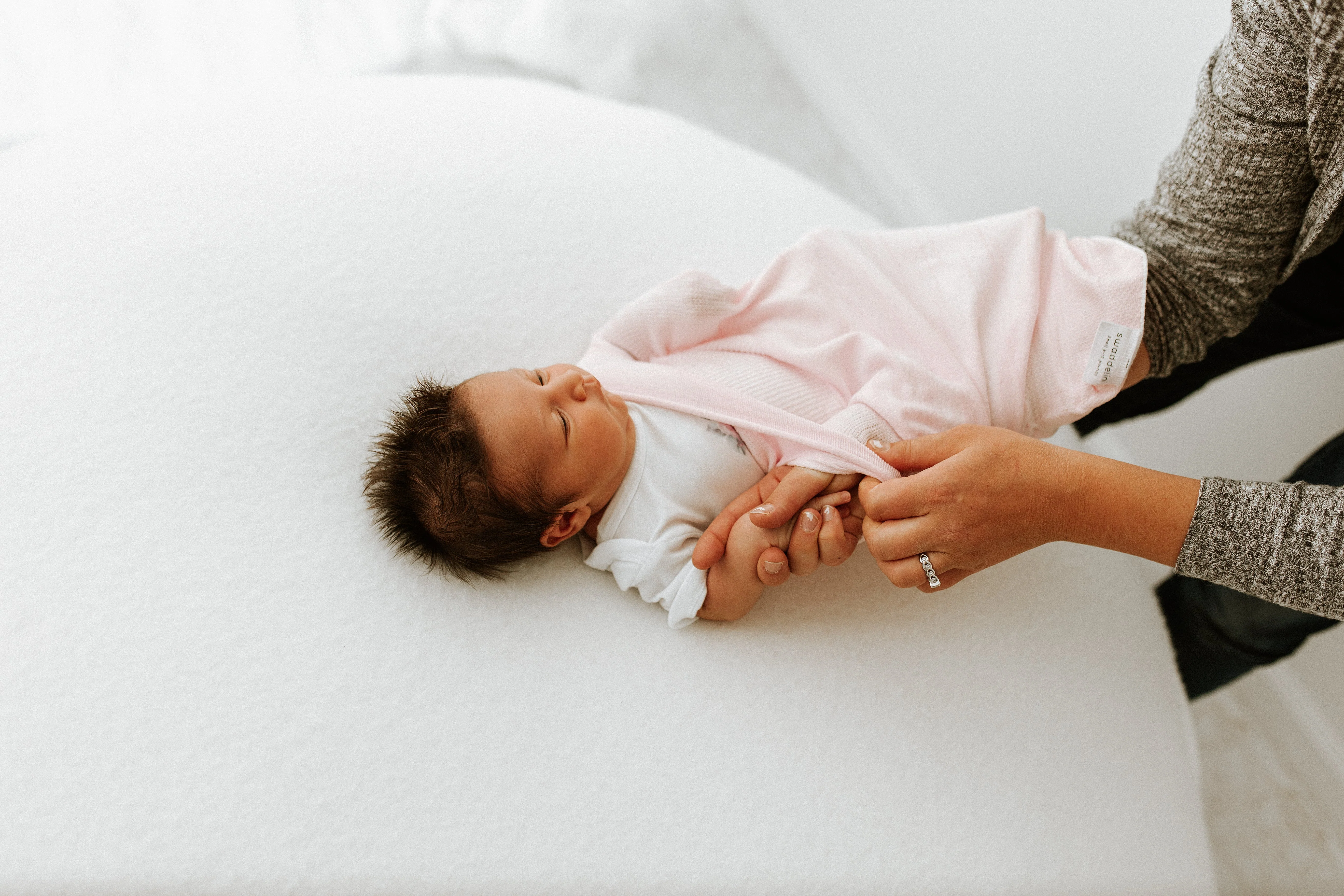 Swaddelini Pink Swaddle Sleep Sack - Image 3