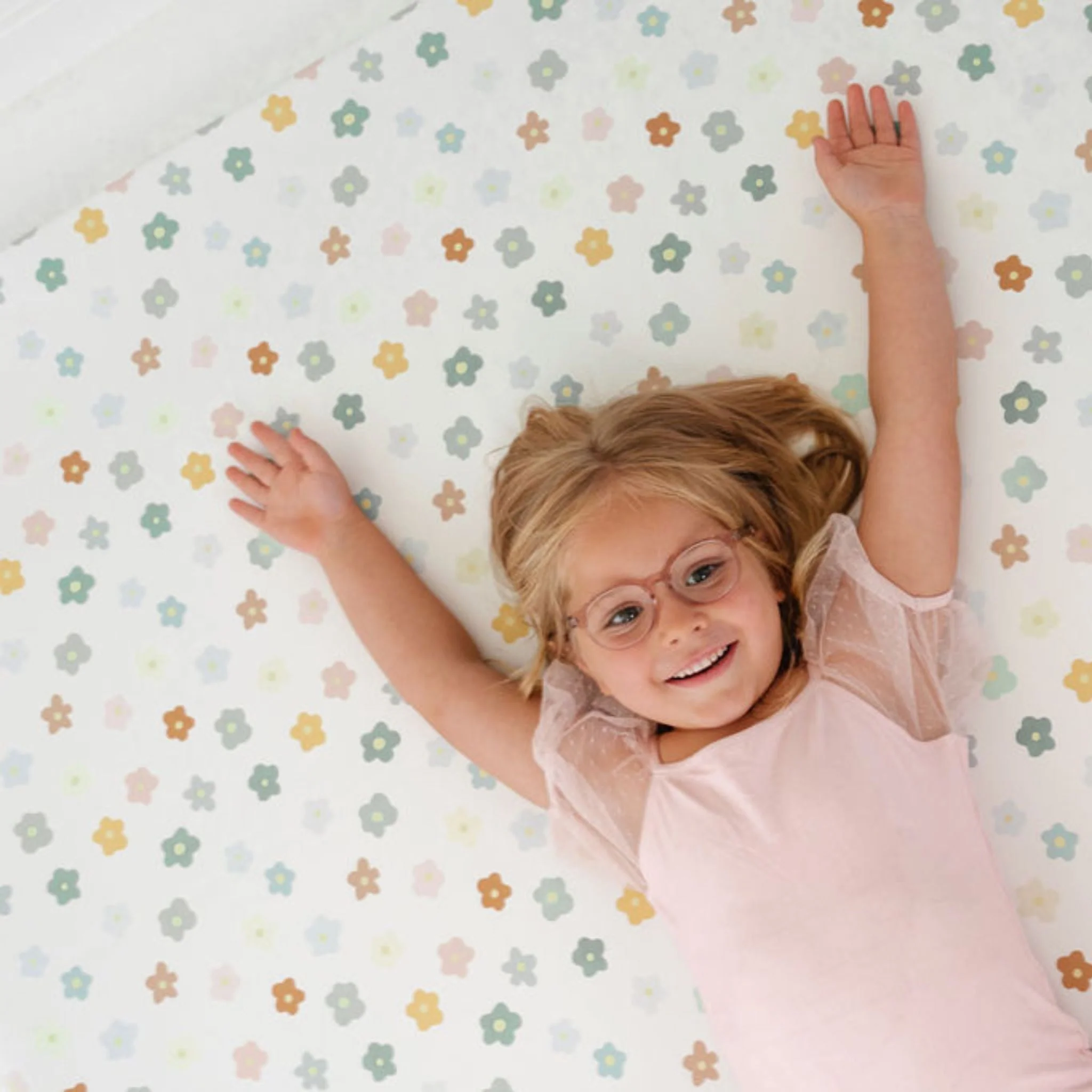 Toki Kids Playful Posies Vegan Leather Mat - Image 5