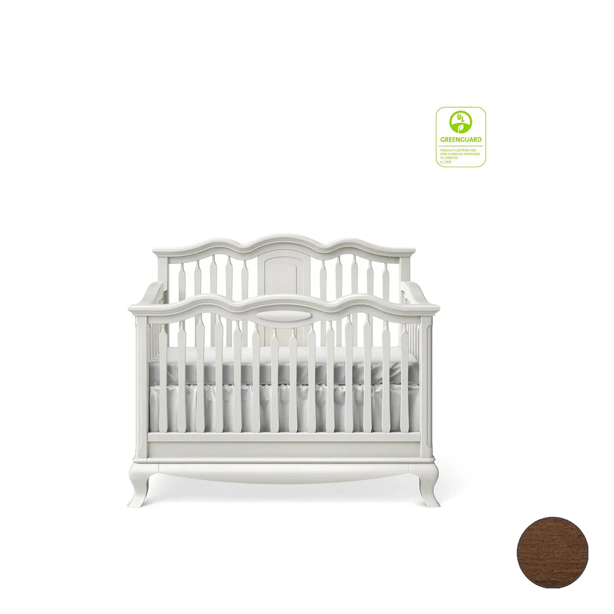 Romina Cleopatra Convertible crib w/ Open Back - Image 38