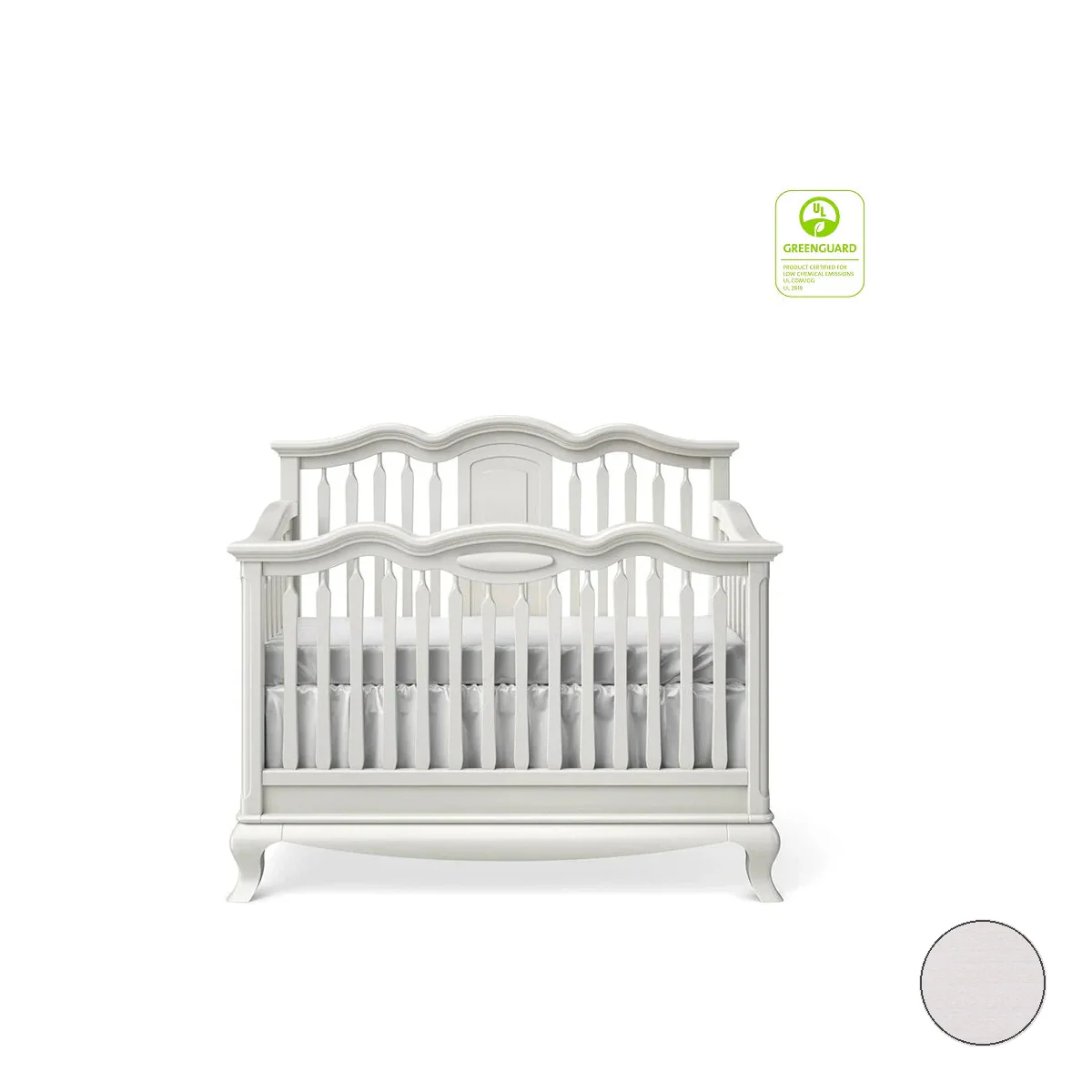 Romina Cleopatra Convertible crib w/ Open Back - Image 40