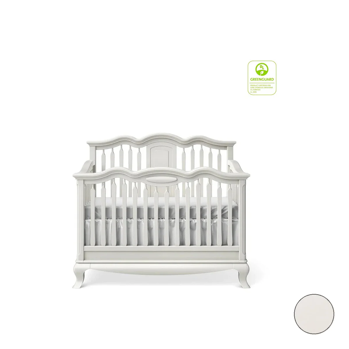 Romina Cleopatra Convertible crib w/ Open Back - Image 41
