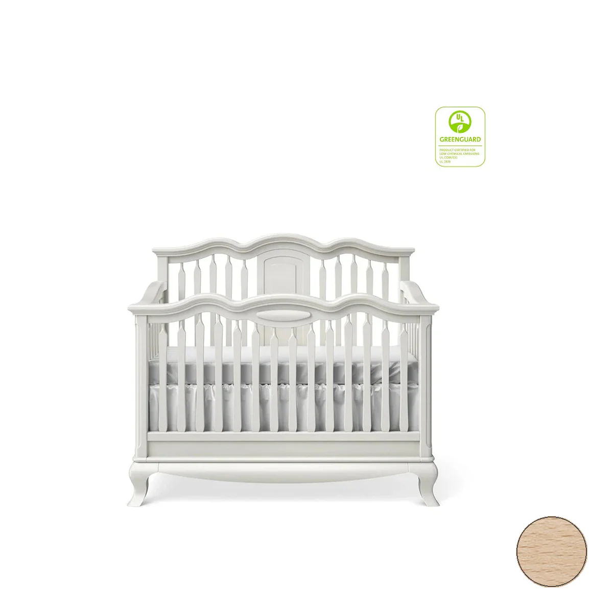 Romina Cleopatra Convertible crib w/ Open Back - Image 42