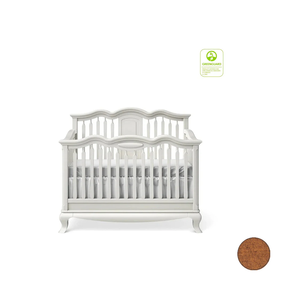 Romina Cleopatra Convertible crib w/ Open Back - Image 44