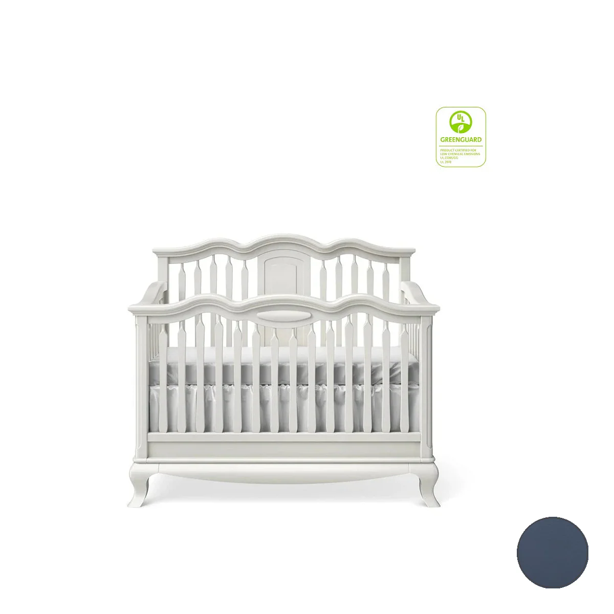 Romina Cleopatra Convertible crib w/ Open Back - Image 46