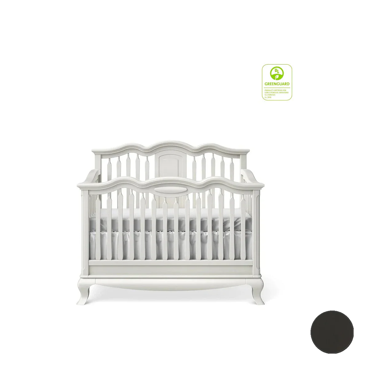 Romina Cleopatra Convertible crib w/ Open Back - Image 47