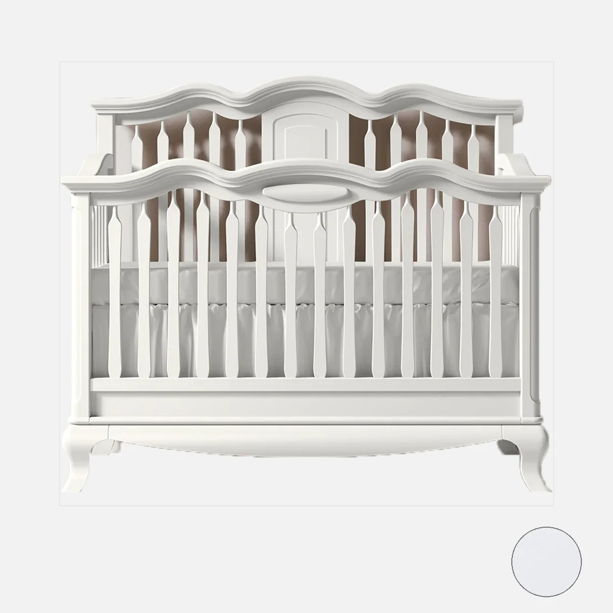 Romina Cleopatra Convertible crib w/ Open Back - Image 51
