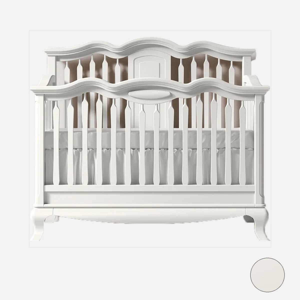 Romina Cleopatra Convertible crib w/ Open Back - Image 55