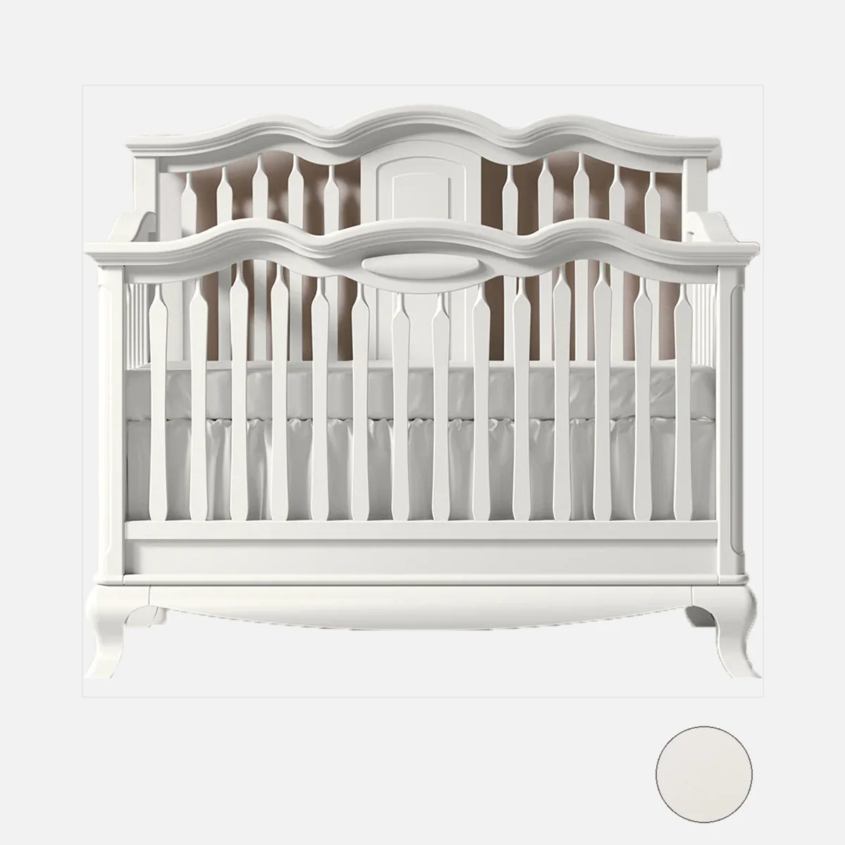Romina Cleopatra Convertible crib w/ Open Back - Image 64