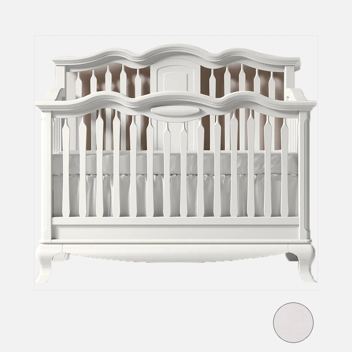 Romina Cleopatra Convertible crib w/ Open Back - Image 68