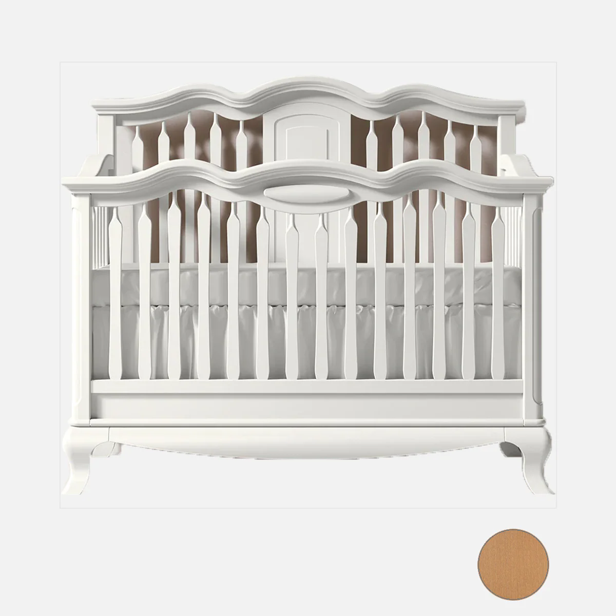 Romina Cleopatra Convertible crib w/ Open Back - Image 69
