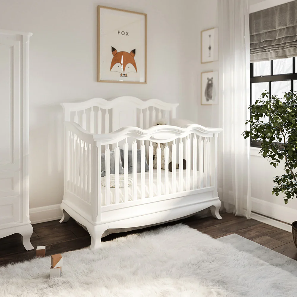 Romina Cleopatra Convertible crib w/ Open Back - Image 9