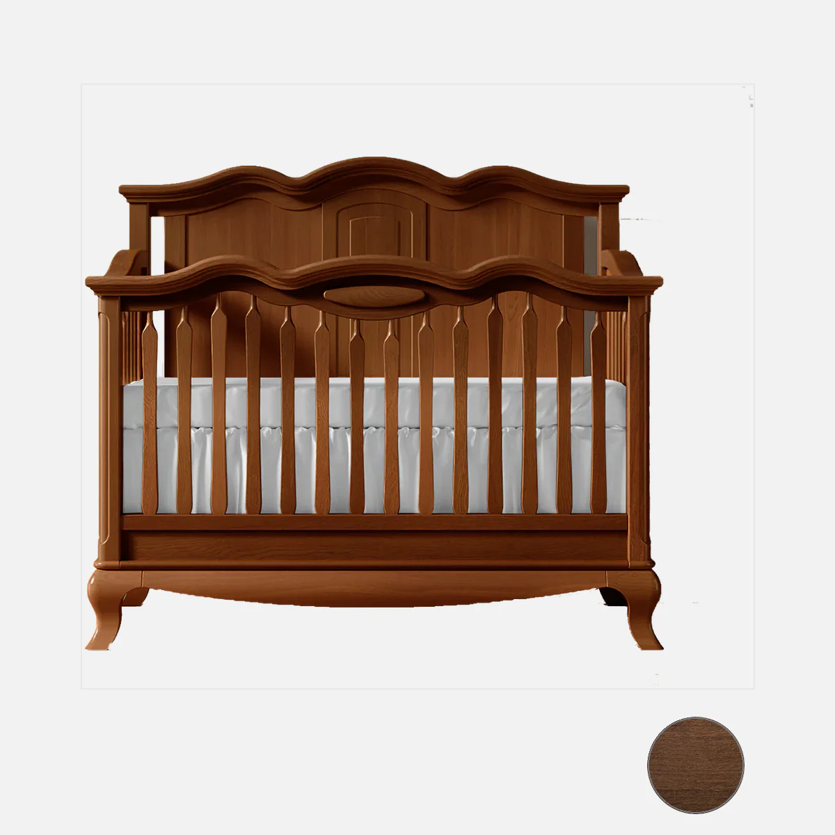 Romina Cleopatra Convertible crib w/ Solid Panel - Image 61