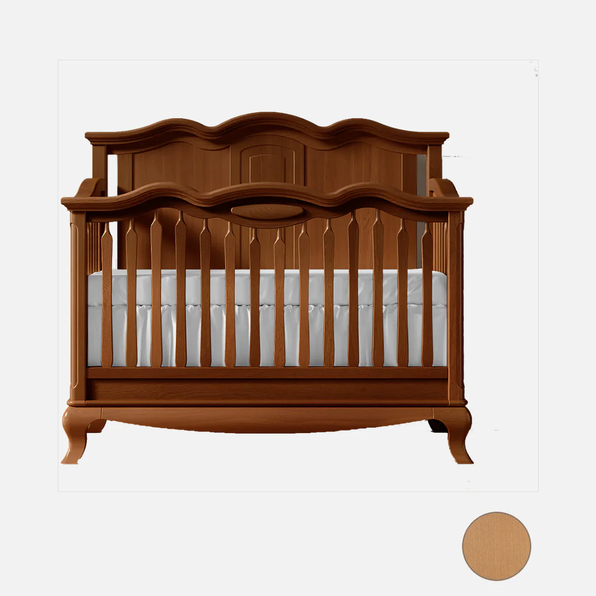 Romina Cleopatra Convertible crib w/ Solid Panel - Image 67