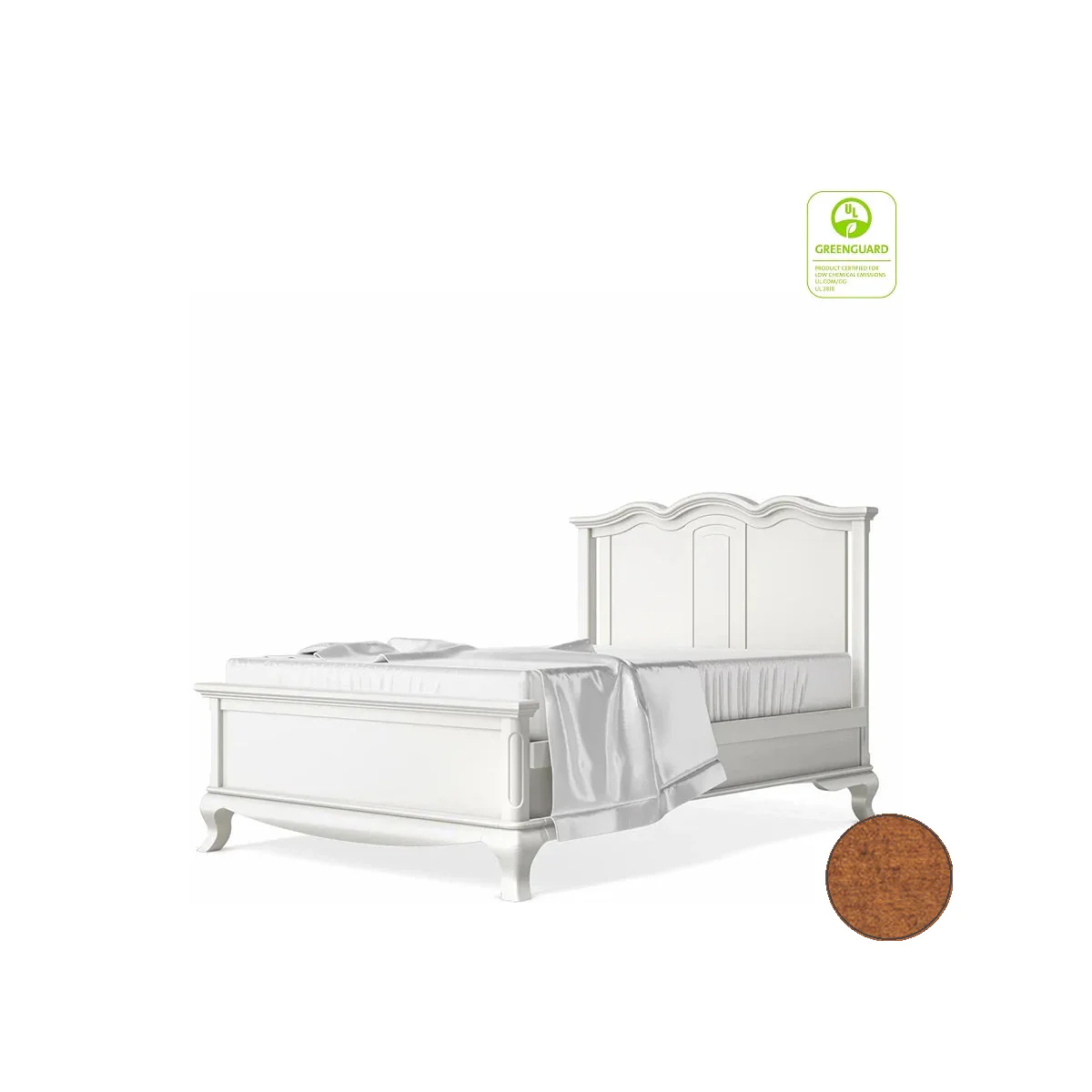 Romina Cleopatra full bed w/ Solid Panel - Image 26
