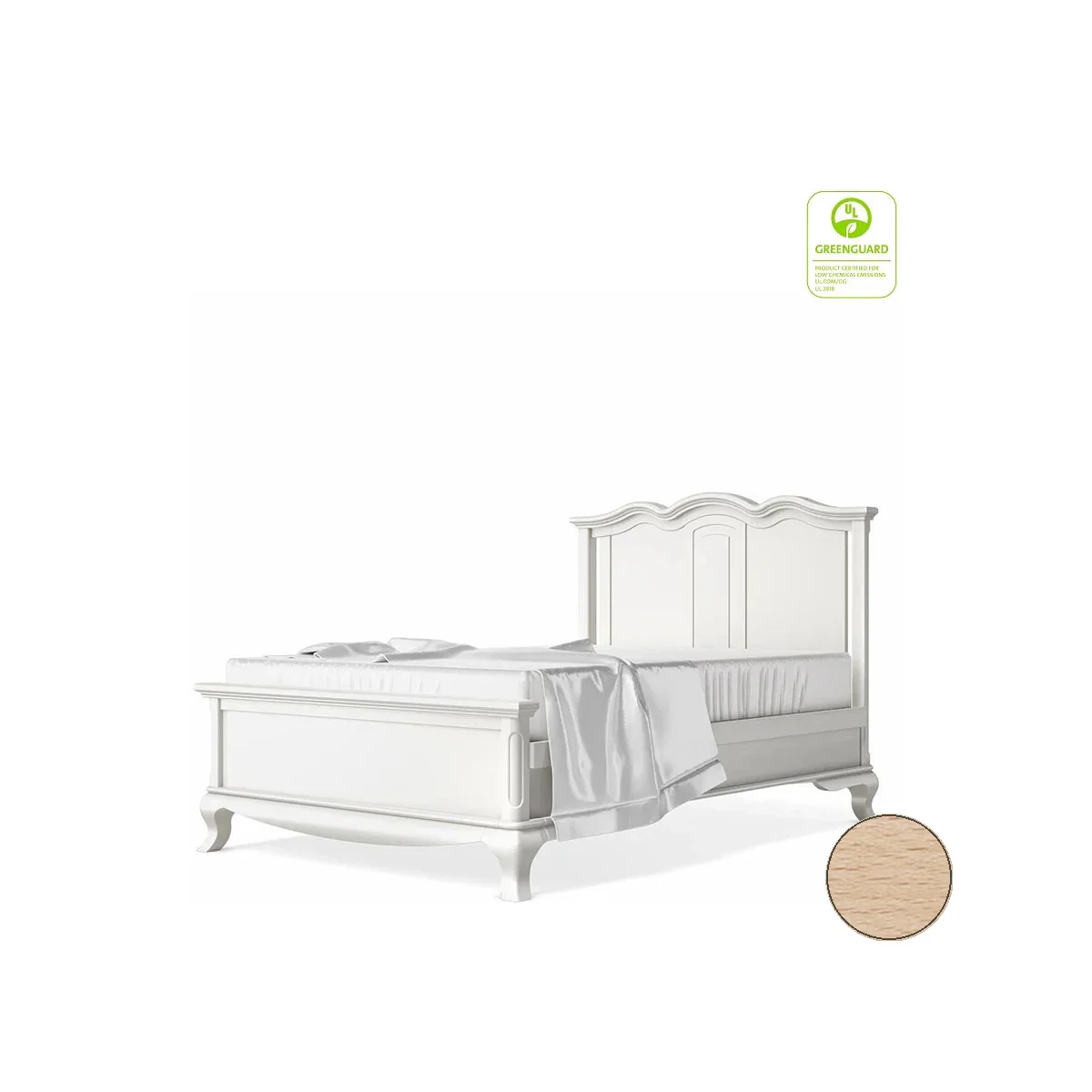 Romina Cleopatra full bed w/ Solid Panel - Image 28