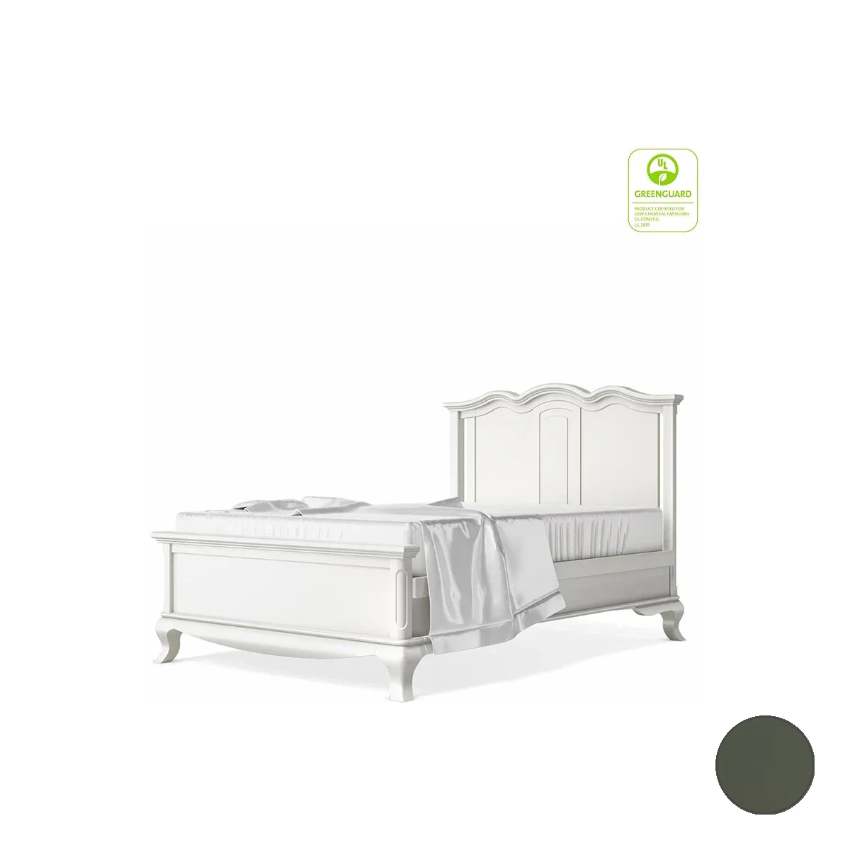 Romina Cleopatra full bed w/ Solid Panel - Image 42
