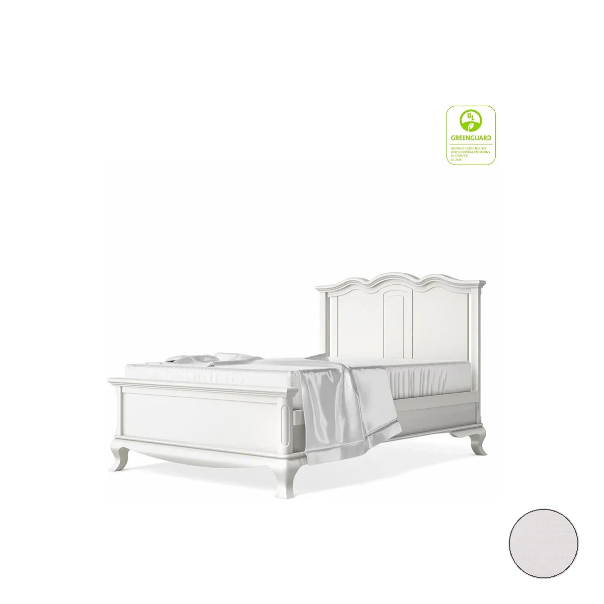 Romina Cleopatra full bed w/ Solid Panel - Image 43