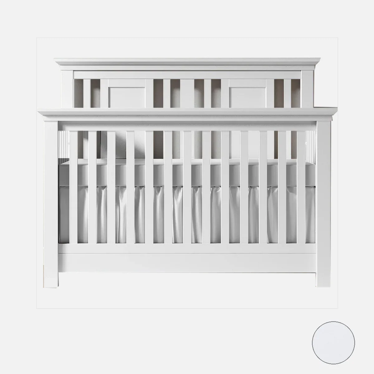 Romina Karisma Convertible Crib / Open Back - Image 44