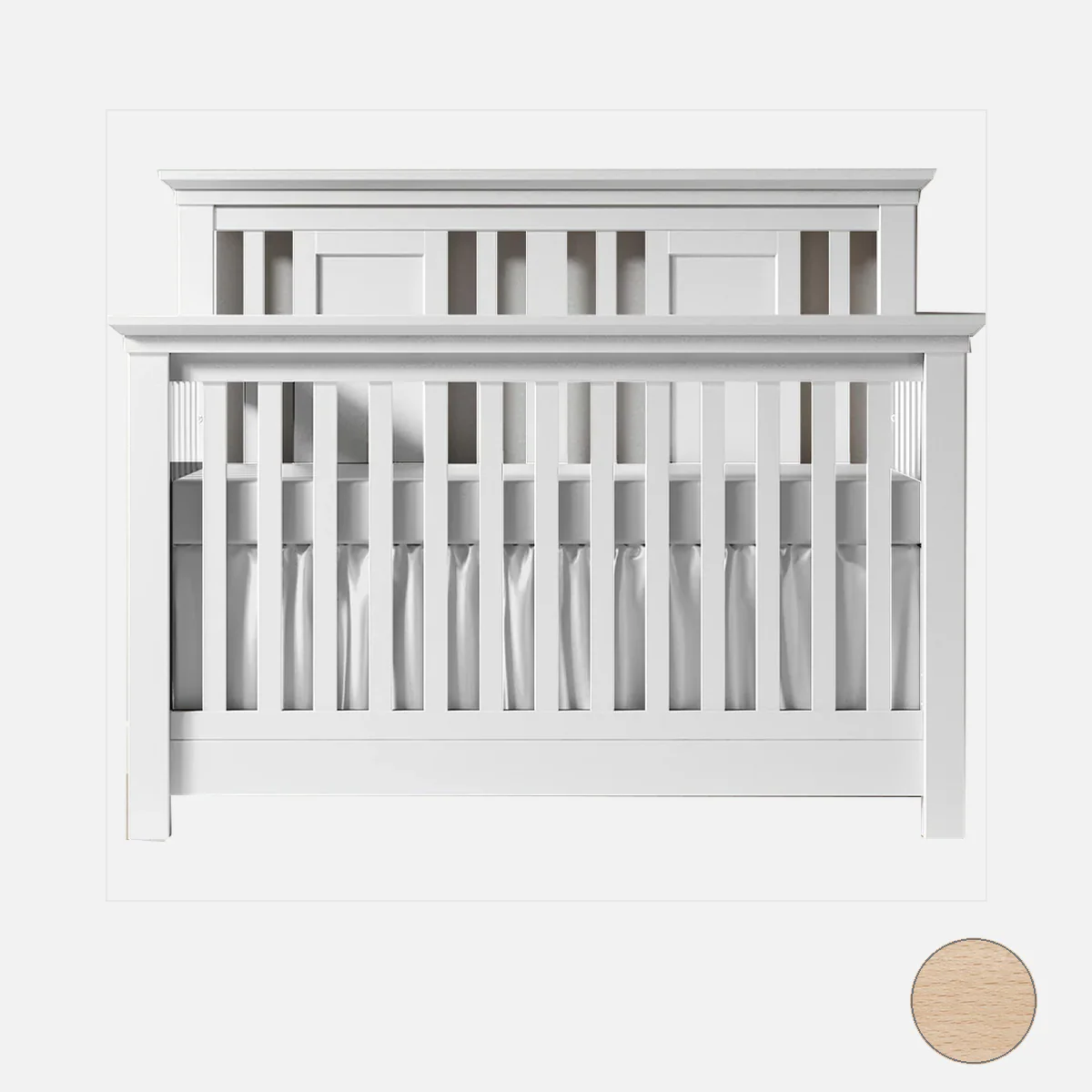 Romina Karisma Convertible Crib / Open Back - Image 45