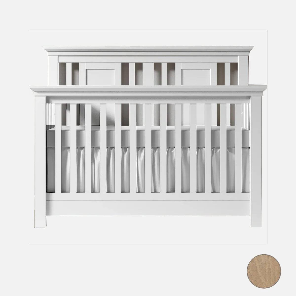 Romina Karisma Convertible Crib / Open Back - Image 53