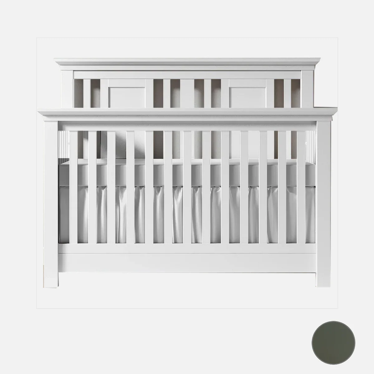 Romina Karisma Convertible Crib / Open Back - Image 54