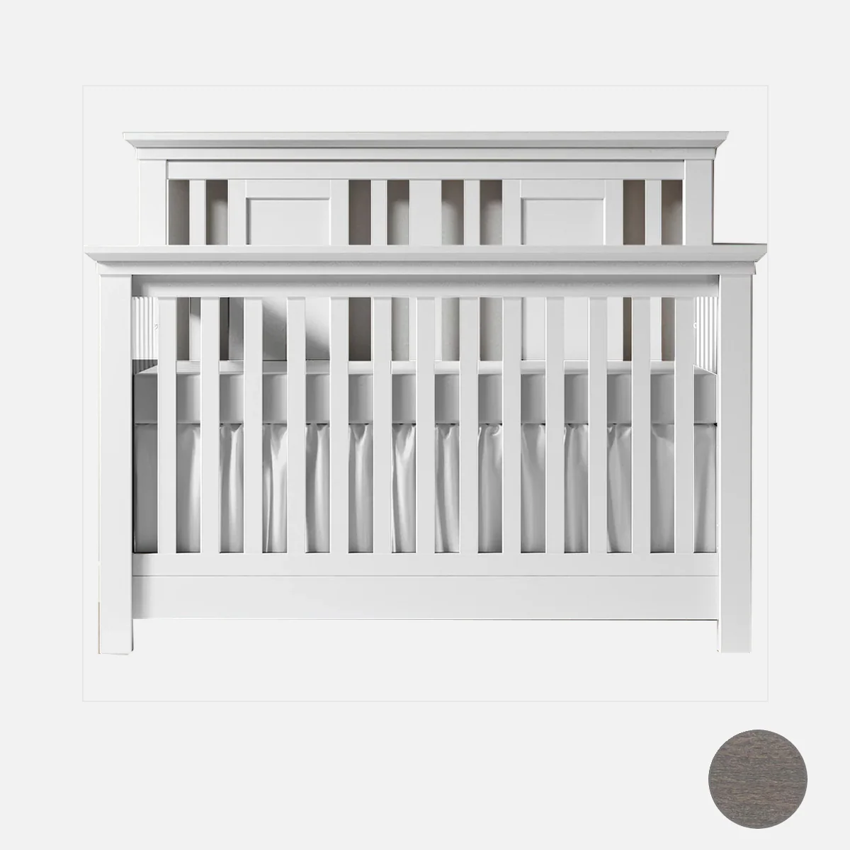 Romina Karisma Convertible Crib / Open Back - Image 56