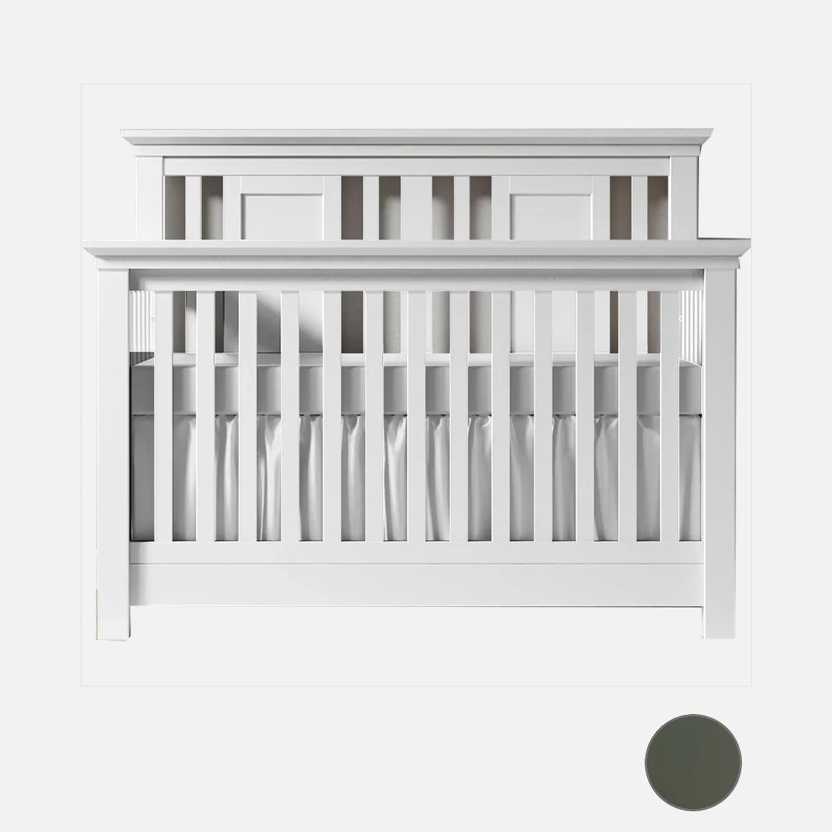 Romina Karisma Convertible Crib / Open Back - Image 58