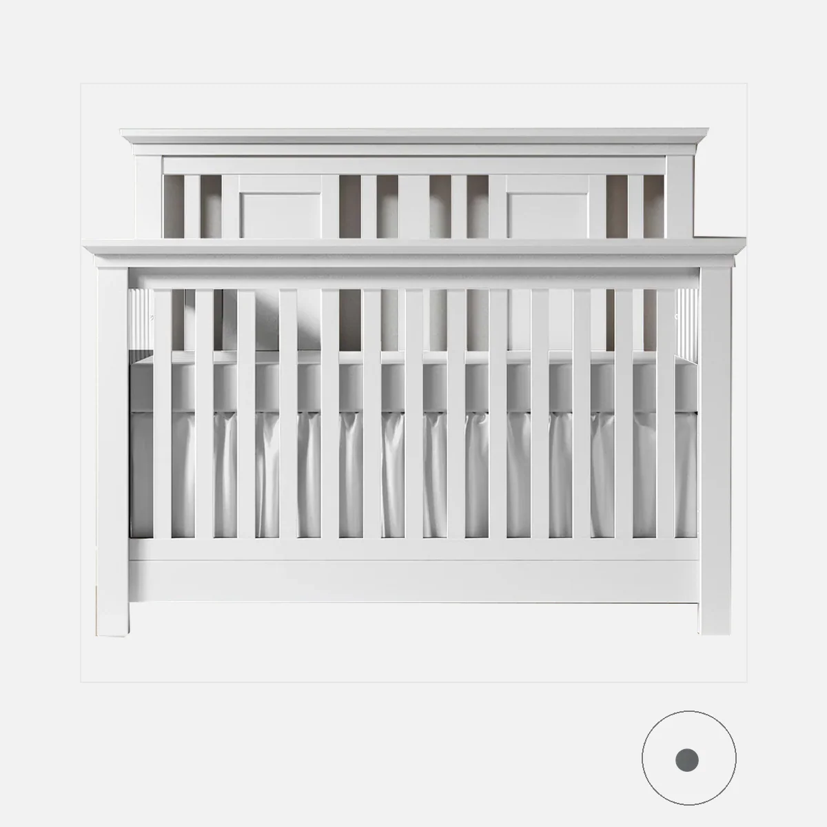 Romina Karisma Convertible Crib / Open Back - Image 59
