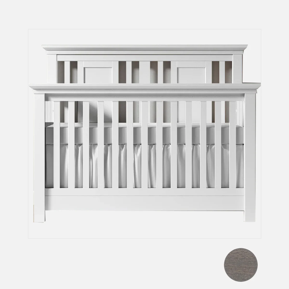 Romina Karisma Convertible Crib / Open Back - Image 60