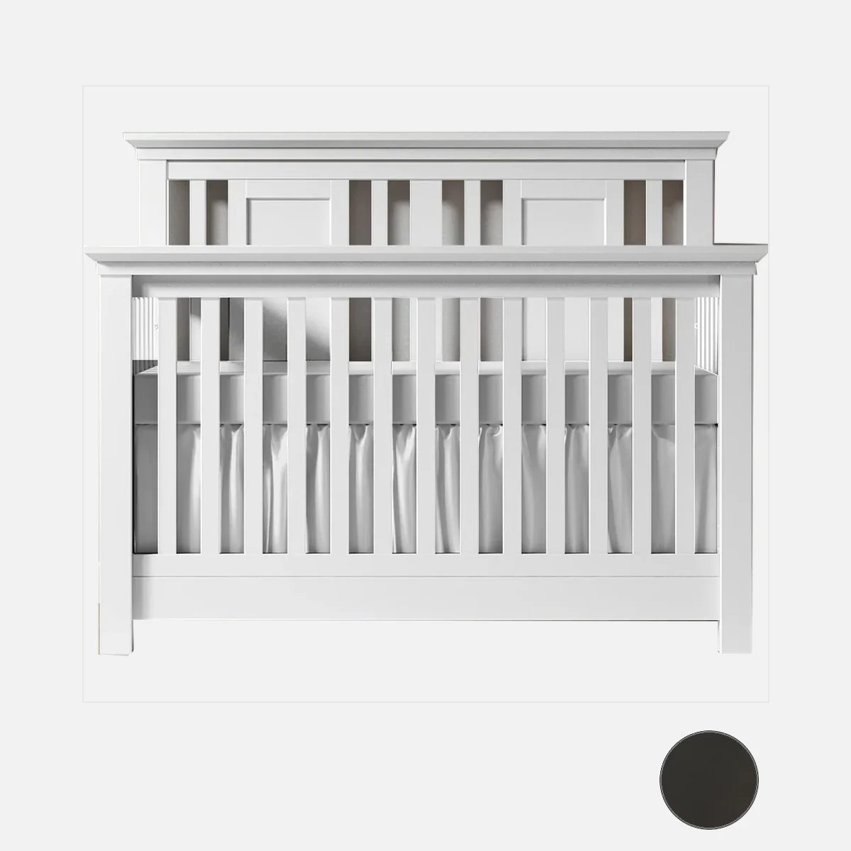 Romina Karisma Convertible Crib / Open Back - Image 62