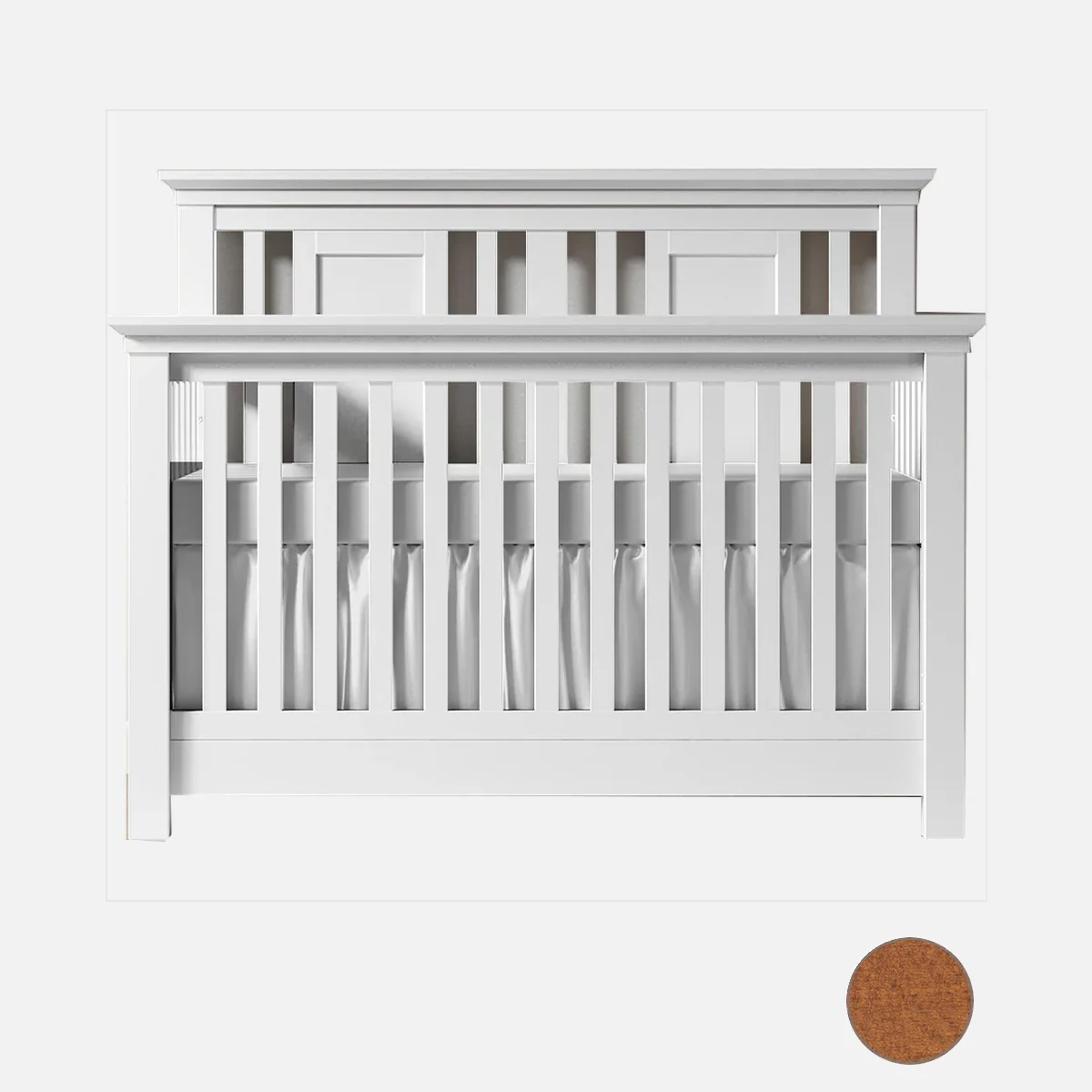Romina Karisma Convertible Crib / Open Back - Image 70