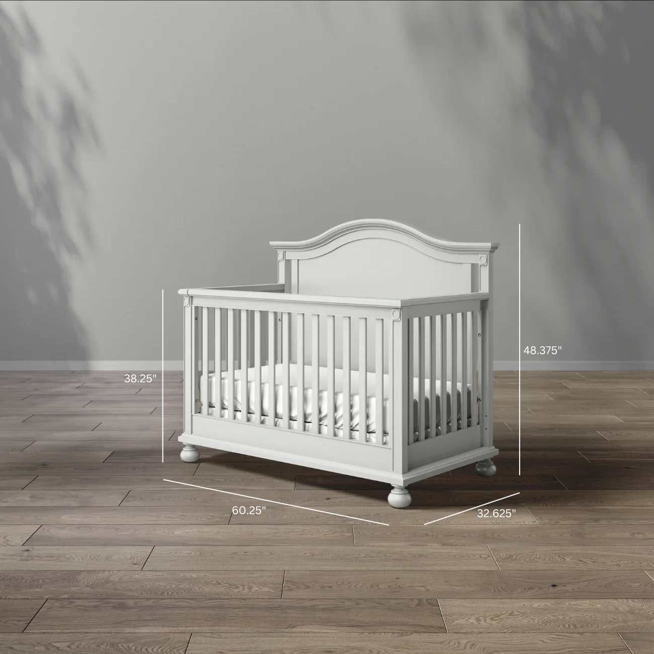 Romina Dakota Convertible Crib - Image 2