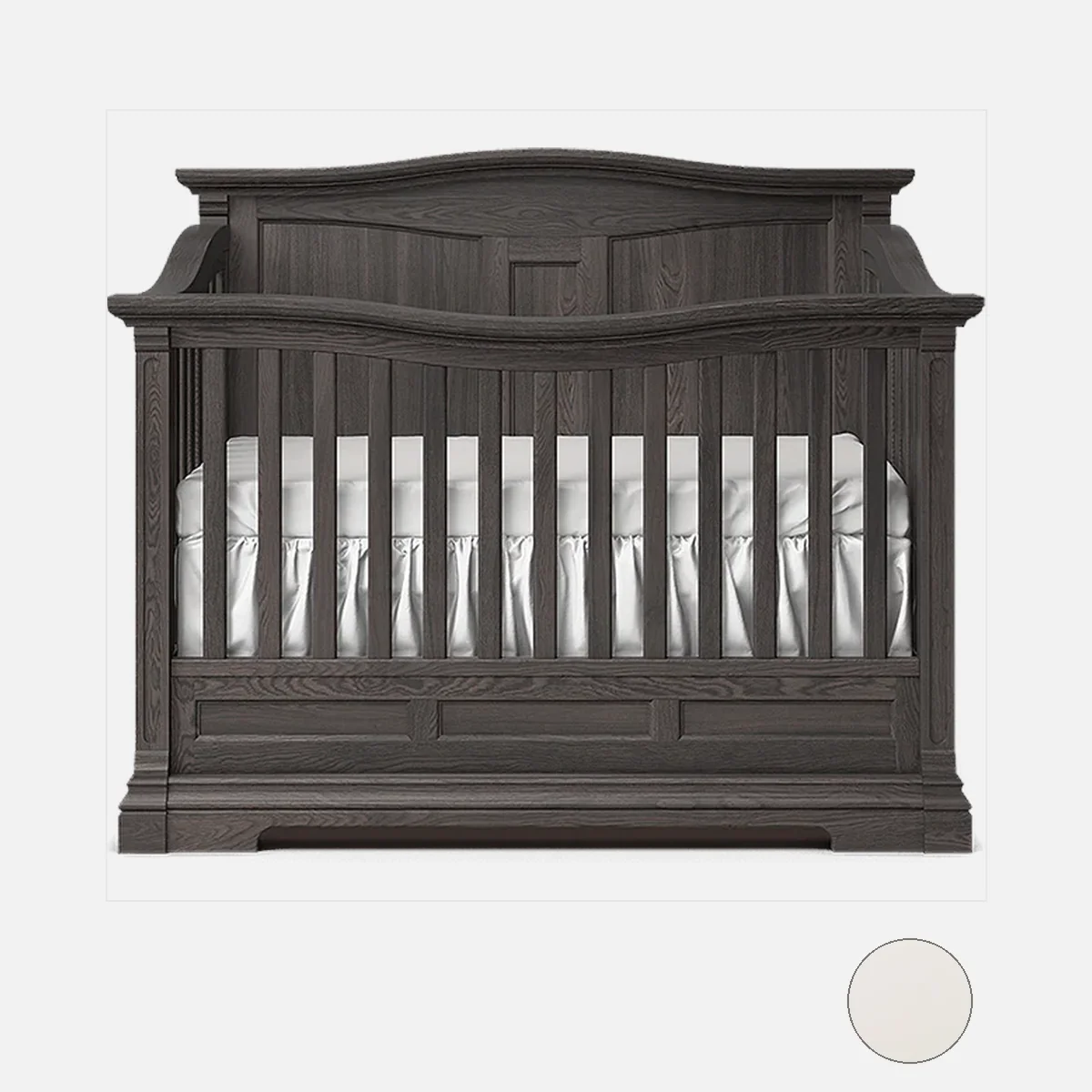Romina Imperio Convertible crib w/ Solid Panel - Image 10