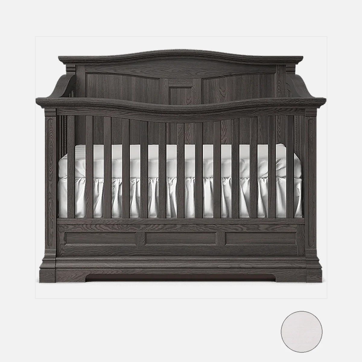 Romina Imperio Convertible crib w/ Solid Panel - Image 9