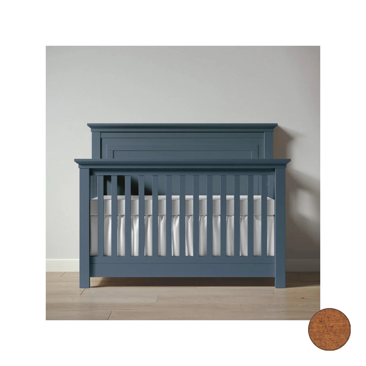 Romina Karisma Convertible Crib - Solid Panel - Image 59