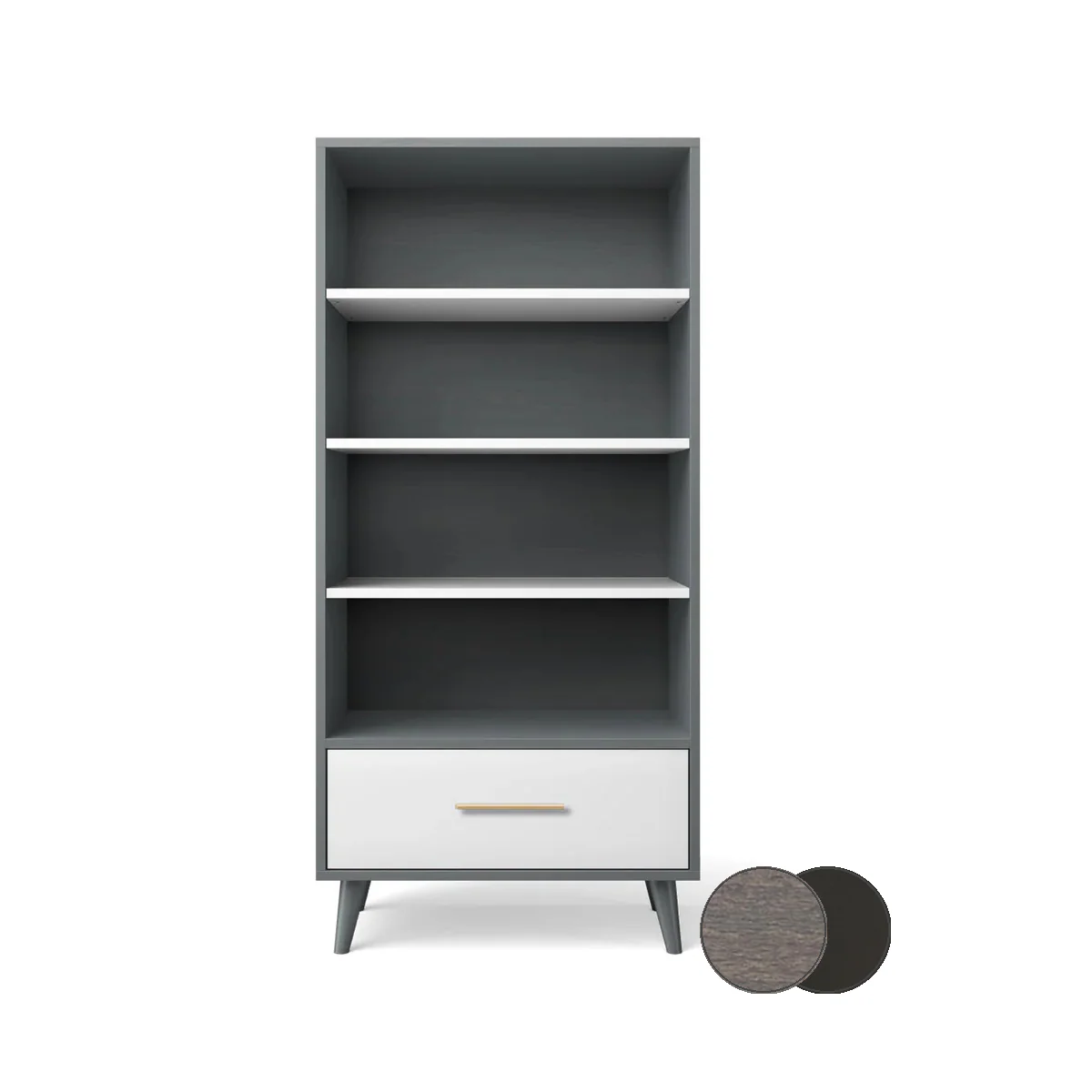 Romina New York Bookcase - Image 102