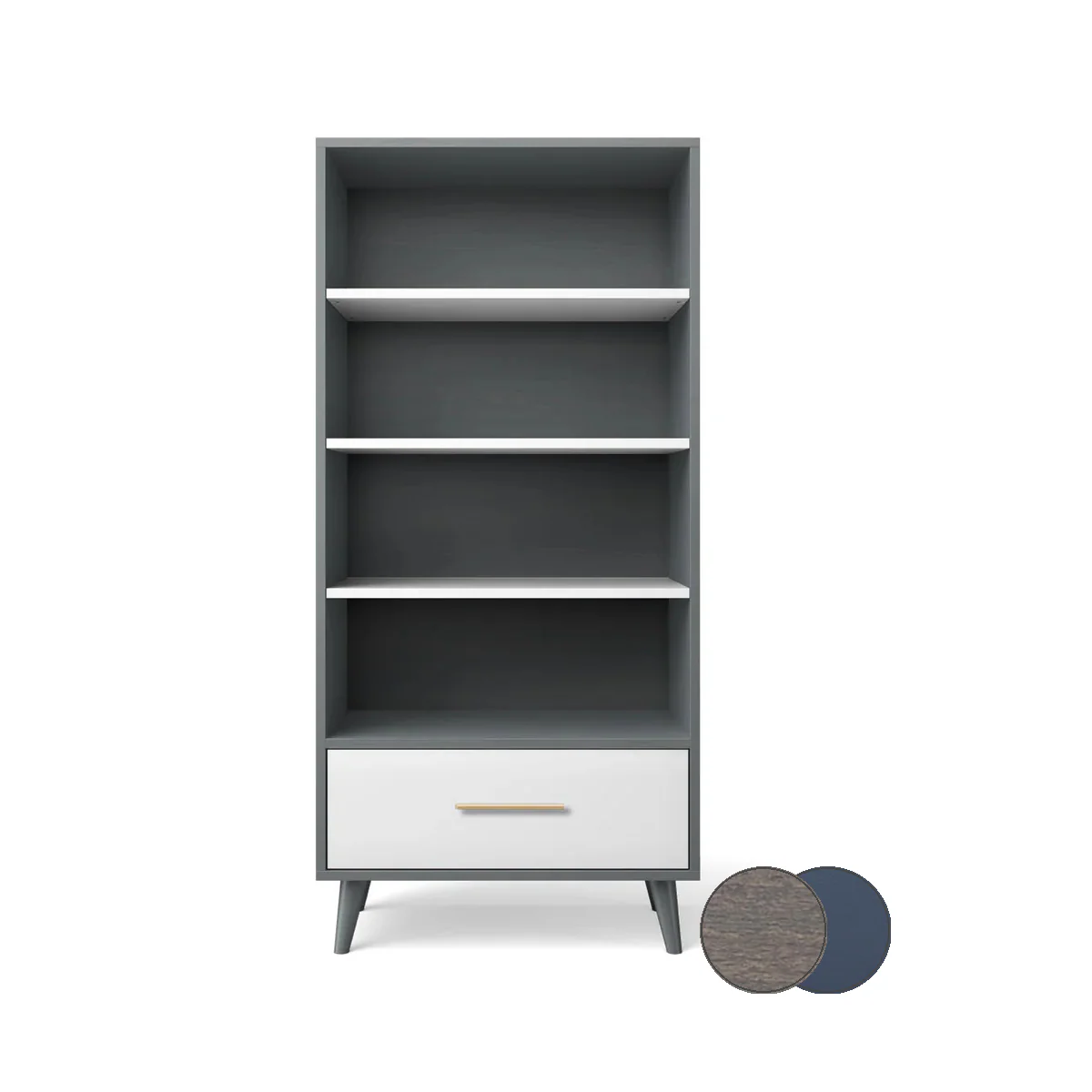 Romina New York Bookcase - Image 104